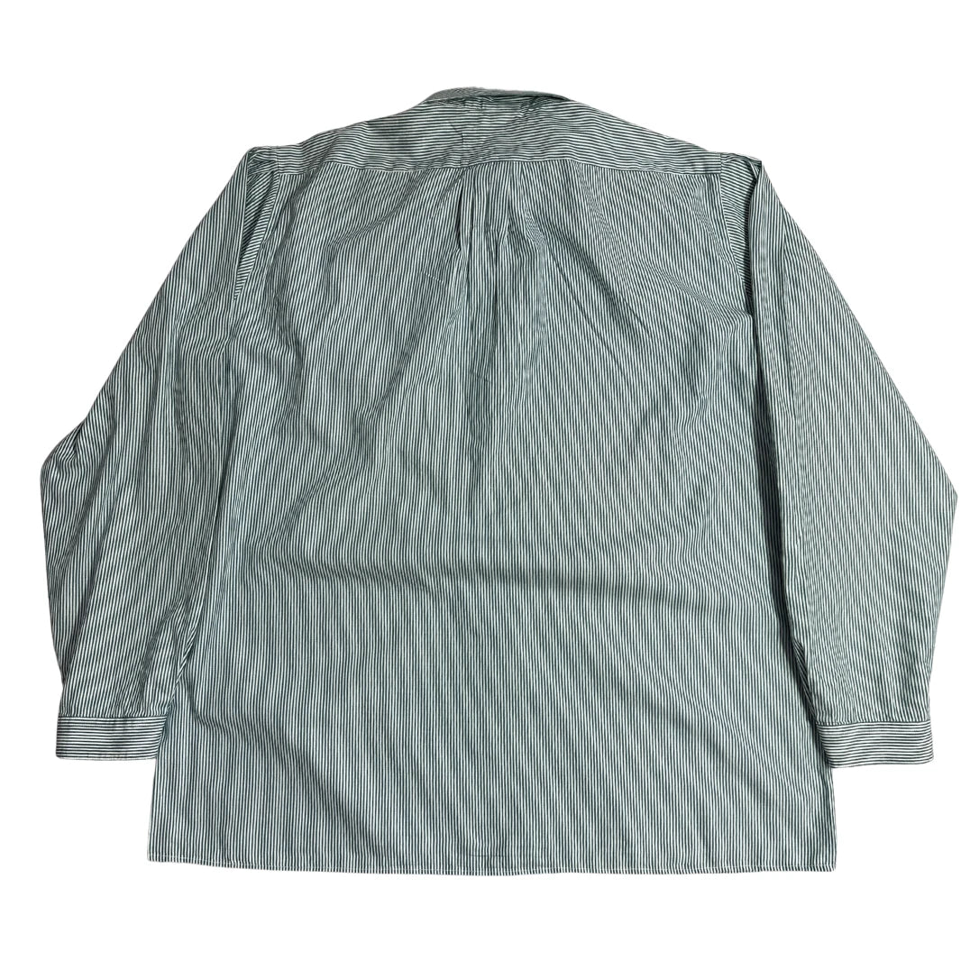 Amann Men’s Traditional Striped Long Sleeve Button Down Shirt 👔|CHEST24