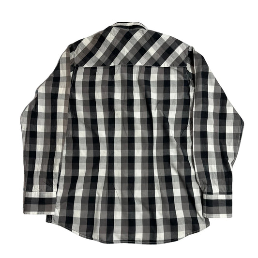 SMOG Men’s Slim Fit Checkered Button Down Shirt 👔|CHEST22