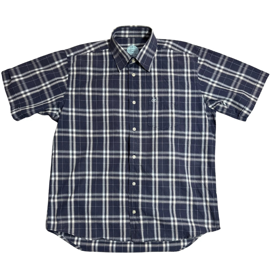 Tom Tailor Men’s Short Sleeve Checkered Casual Shirt 👕✨|CHEST23