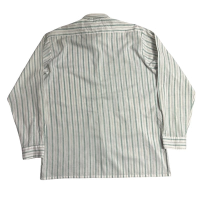 The In Shirt Green Stripe Classic Button-Down Shirt 👔