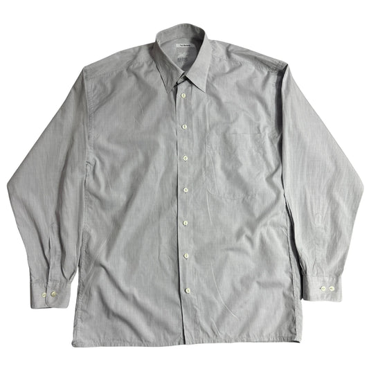 HATICO ® Paul Berberig Grey Classic Button-Down Shirt 👔