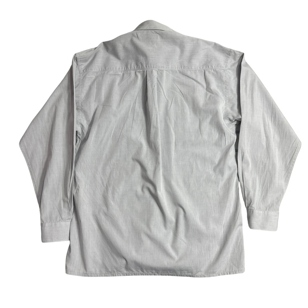HATICO ® Paul Berberig Grey Classic Button-Down Shirt 👔