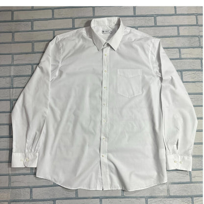 C&A Classic White Regular Fit Button-Down Shirt 👔