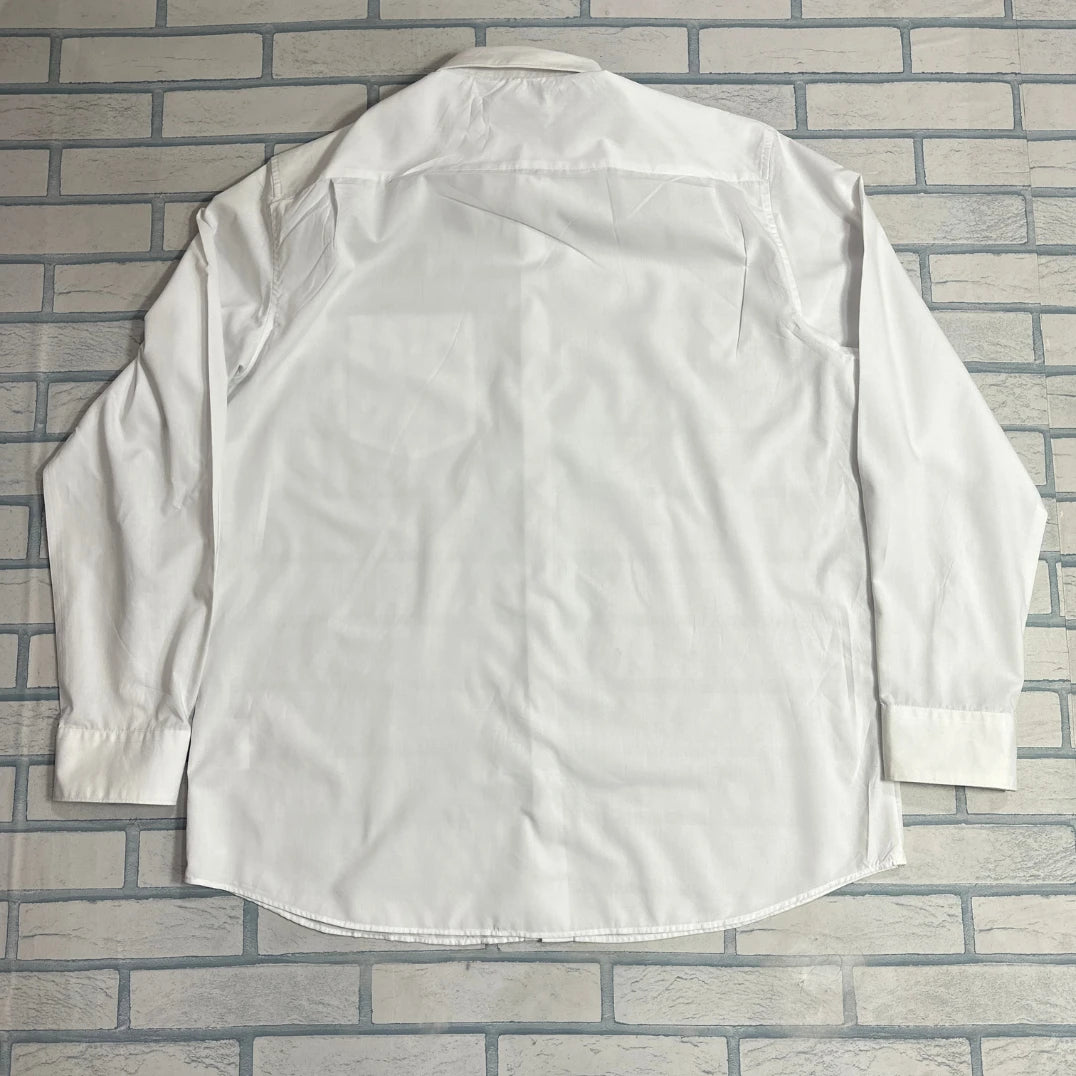 C&A Classic White Regular Fit Button-Down Shirt 👔
