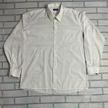 Creation London Fine Stripe Classic Button-Down Shirt 👔|CHEST 23