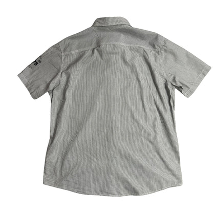 Southern Short Sleeve Pinstripe Casual Shirt 👕|CHEST23