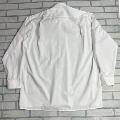 Patrick O’Connor City Line Classic White Button-Down Shirt 👔|CHEST 25