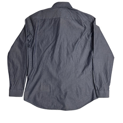 Seidensticker Slim Fit Micro-Pattern Grey Shirt 👔CHEST 21.5