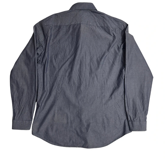 Seidensticker Slim Fit Micro-Pattern Grey Shirt 👔CHEST 21.5