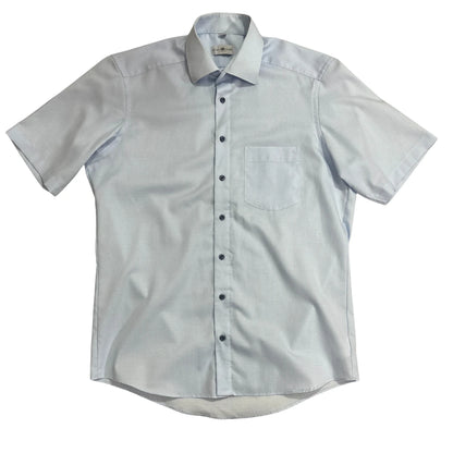 Royal Class Selection Light Blue Short Sleeve Formal Shirt 👔💠CHEST 23
