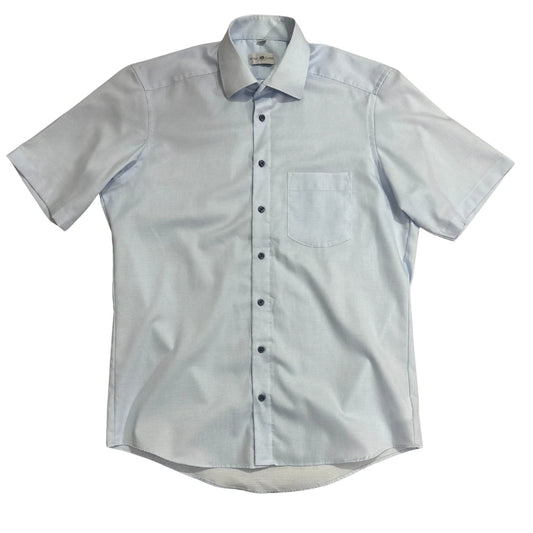 Royal Class Selection Light Blue Short Sleeve Formal Shirt 👔💠CHEST 23
