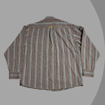 Engbers Men’s Multicolor Striped Adventure Button-Down Shirt|CHEST 26