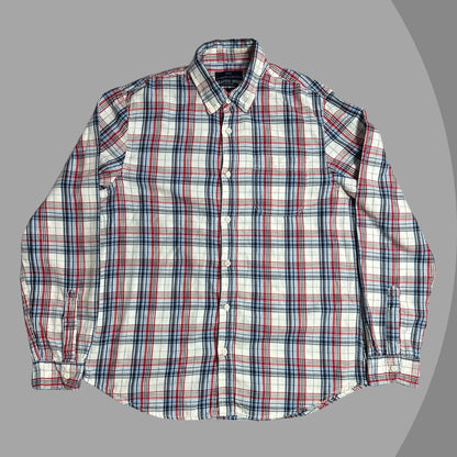 Angelo Litrico Men’s Classic Plaid Button-Down Shirt|CHEST 22