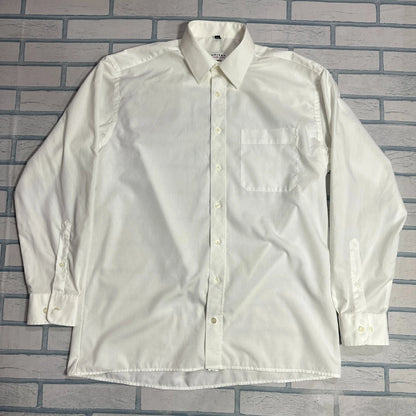 Jupiter Noblesse Classic White Button-Down Shirt 🤍👔|CHEST 23
