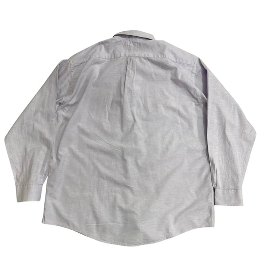 Eurochic Light Purple Classic Cotton Button-Down Shirt 🤍|CHEST 26(XXL)