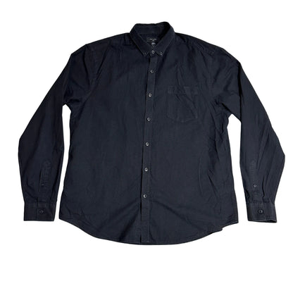Classic Black Button-Down Shirt – New Look Men (XL)