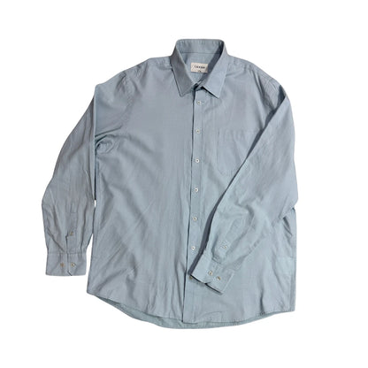 Light Blue Micro-Texture Formal Shirt 👔(XL)