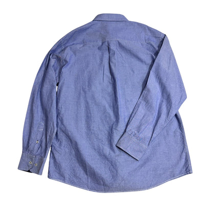 Blue Oxford Style Casual Shirt 🔵(XL)