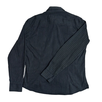 Urban DSTR® Pinstripe Button-Up Shirt(XL)
