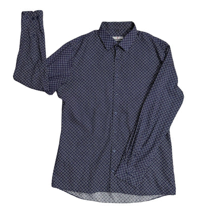 MarVelis®  Geometric Print Slim Shirt(L)