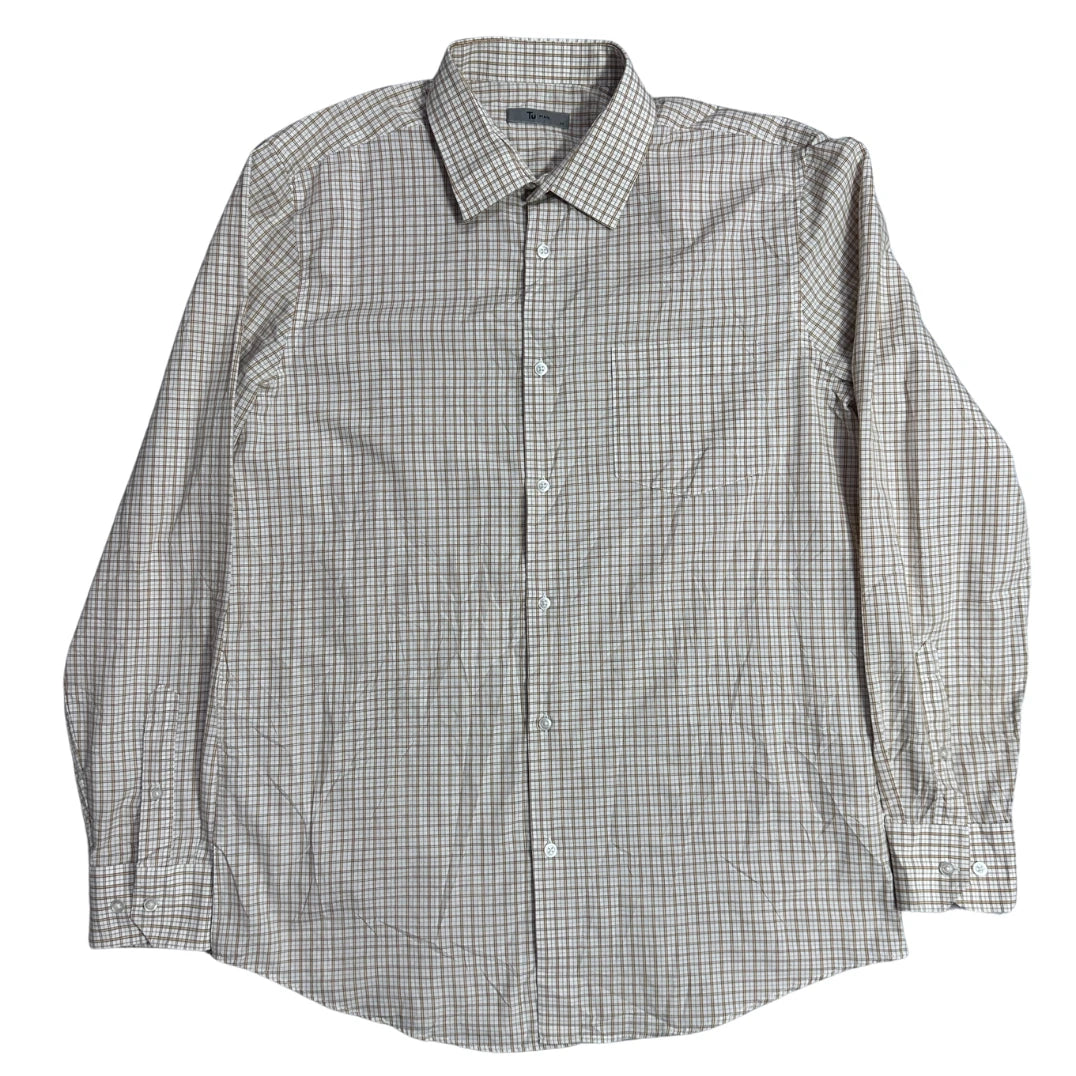 TU Man® Micro Check Dress Shirt(M)