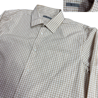 TU Man® Micro Check Dress Shirt(M)