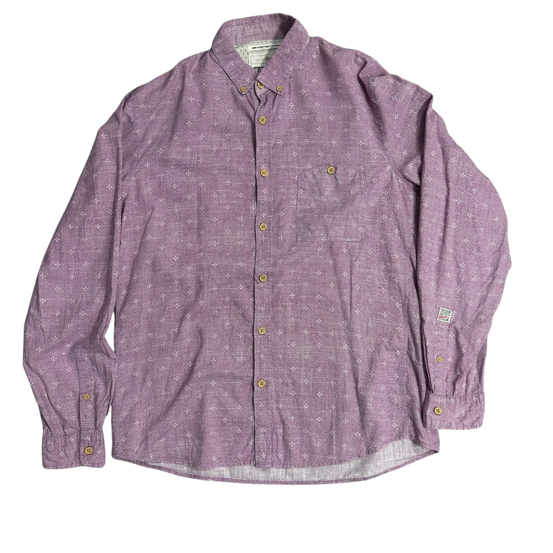 TTD Denim® Premium Printed Button-Down Casual Shirt