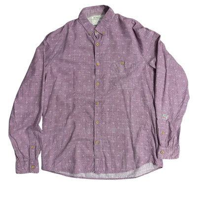 TTD Denim® Premium Printed Button-Down Casual Shirt