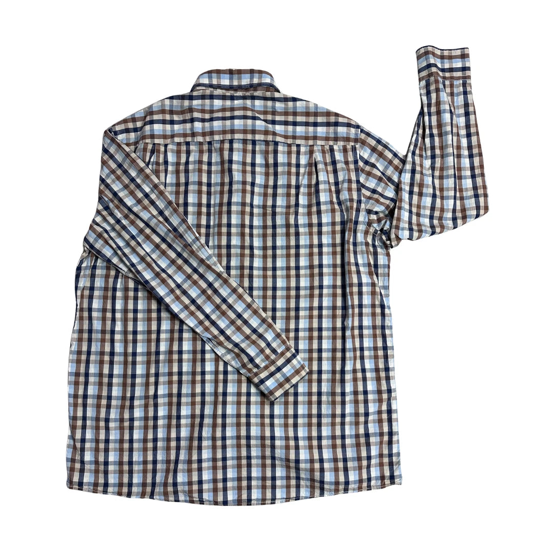 Casa Moda® Checked Comfort Shirt 🤎(XL)