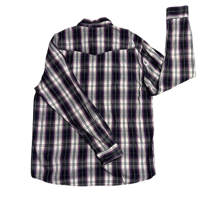 Okay® Western Snap Button Checked Shirt(L)