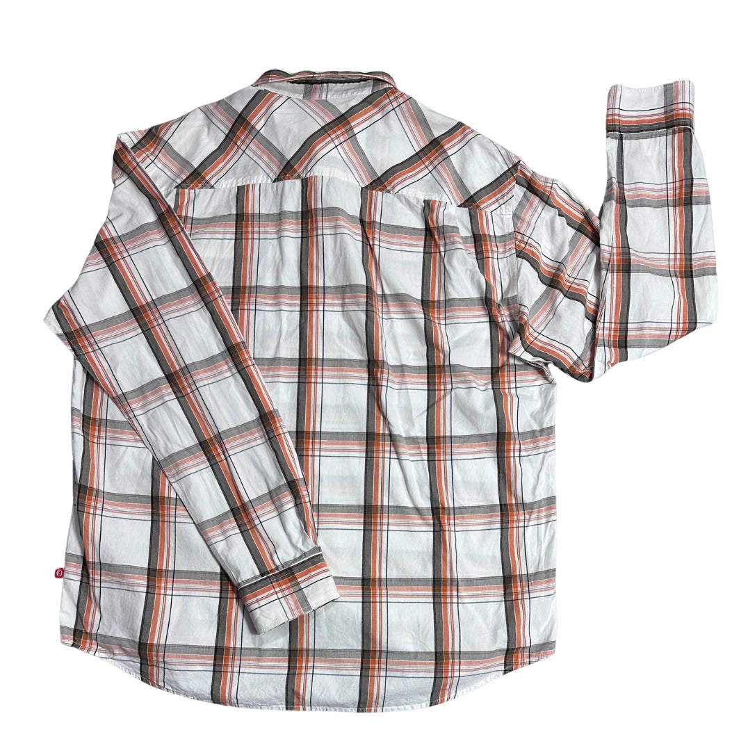 s Oliver® Classic Stripe Check Cotton Shirt(XL)
