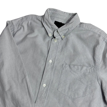 H&M® Light Grey Oxford Button Down Shirt(S)
