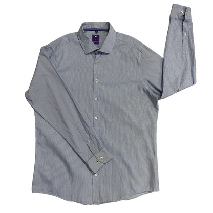 Redmond® Men’s Pinstripe Slim Fit Formal Dress Shirt – XL