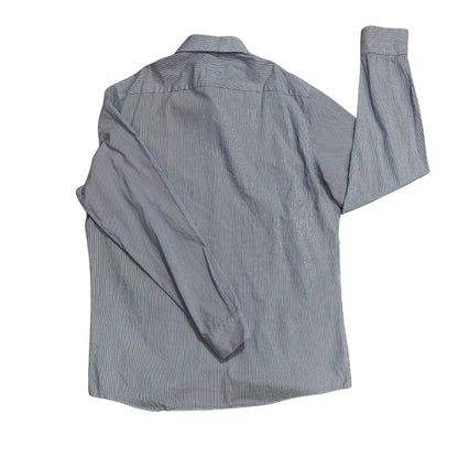 Redmond® Men’s Pinstripe Slim Fit Formal Dress Shirt – XL