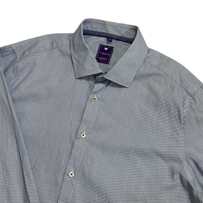 Redmond® Men’s Pinstripe Slim Fit Formal Dress Shirt – XL