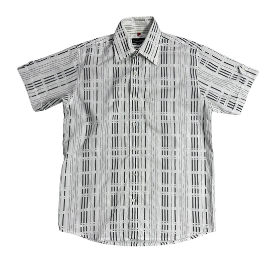 Much More® Monochrome Pattern Short Sleeve Shirt(S)