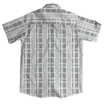 Much More® Monochrome Pattern Short Sleeve Shirt(S)