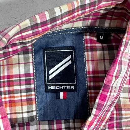 Hechter® Multicolor Check Short Sleeve Shirt(M)