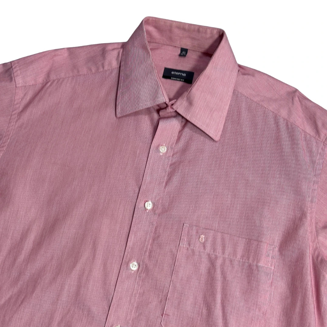 Eterna® Comfort Fit Rose Formal Short Sleeve Shirt(M)