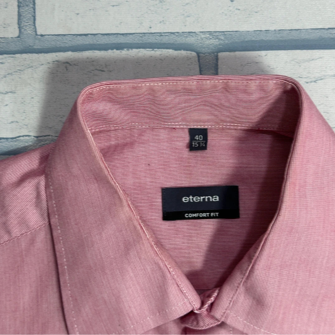 Eterna® Comfort Fit Rose Formal Short Sleeve Shirt(M)