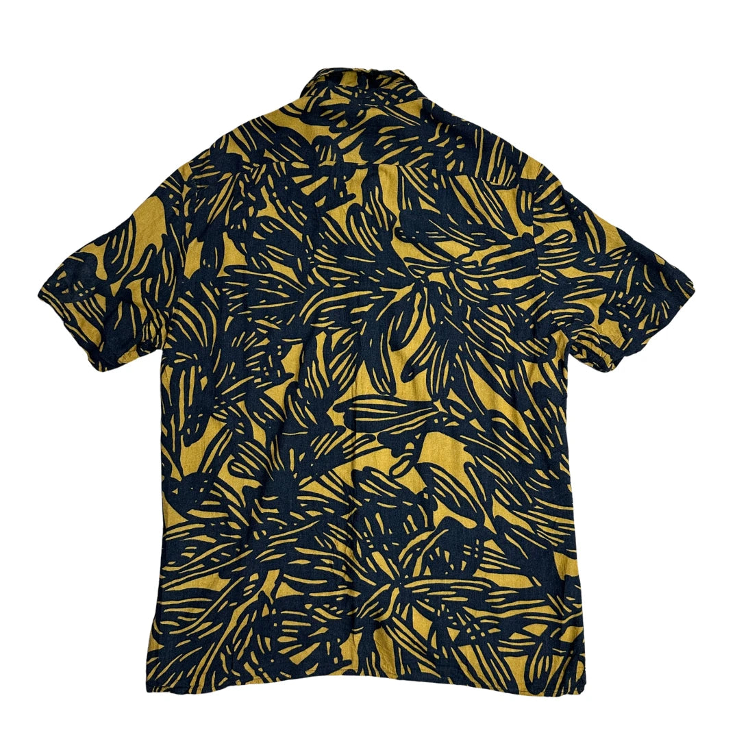 H&M® 🌴 Tropical Print Short Sleeve Button-Up Shirt(S)