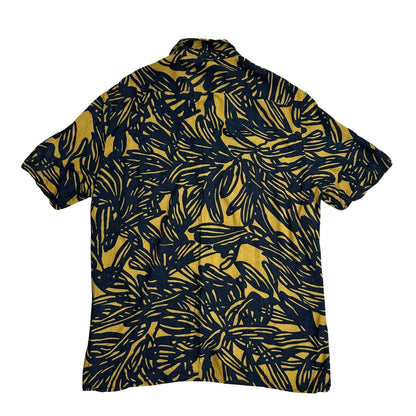 H&M® 🌴 Tropical Print Short Sleeve Button-Up Shirt(S)