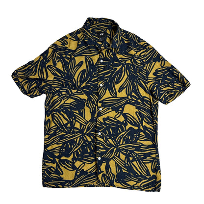 H&M® 🌴 Tropical Print Short Sleeve Button-Up Shirt(S)