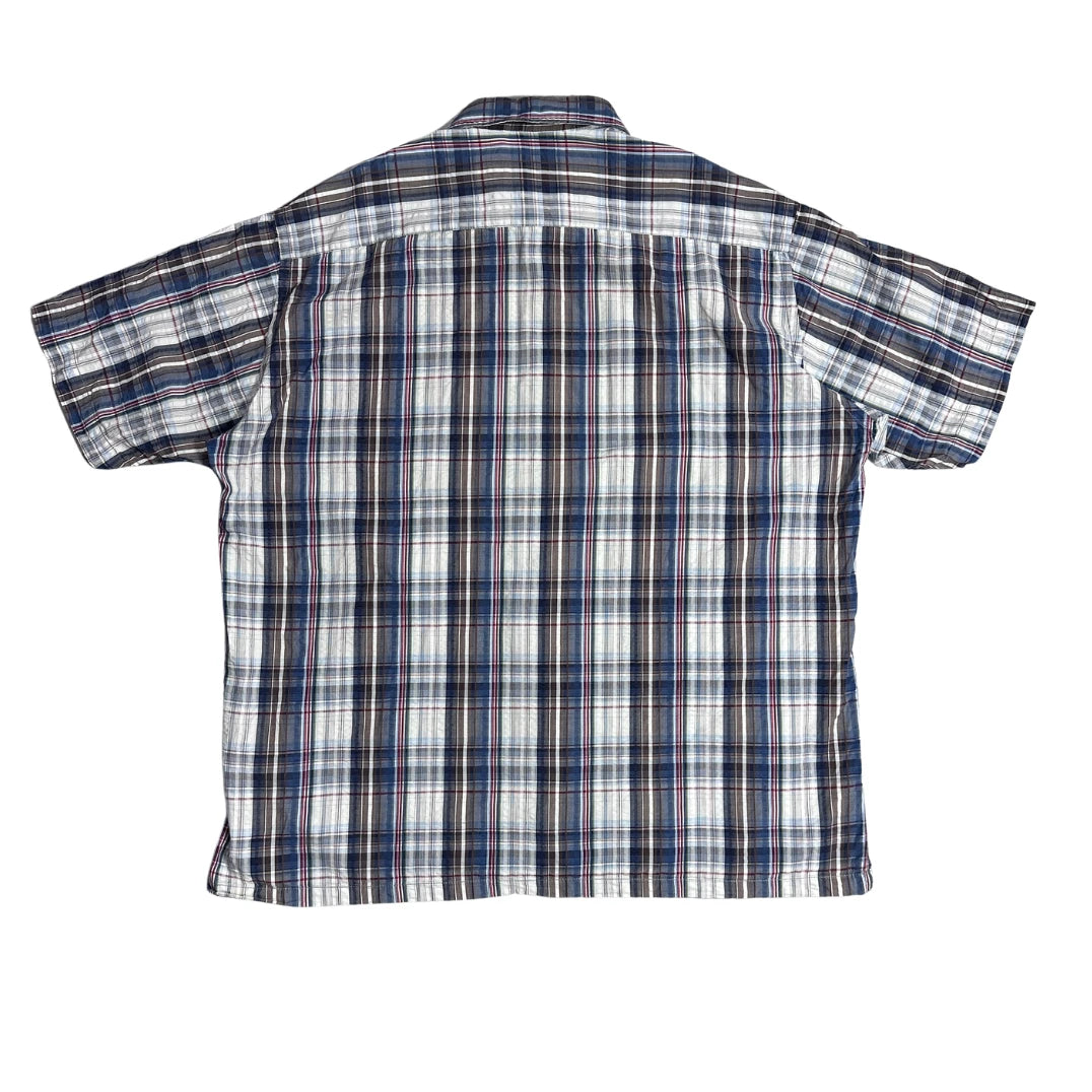 Hatico Sport® 📘 Classic Checked Short Sleeve Casual Shirt(XL)