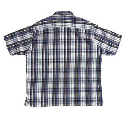 Hatico Sport® 📘 Classic Checked Short Sleeve Casual Shirt(XL)