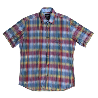 🎨 MONTE CARLO® Multicolor Checked Casual Shirt(M)