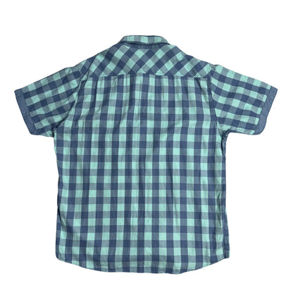 Identic® Blue Check Casual Shirt(XL)