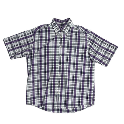 ZAB® Purple Check Casual Shirt(L)