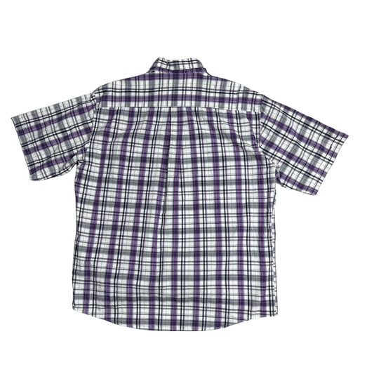 ZAB® Purple Check Casual Shirt(L)