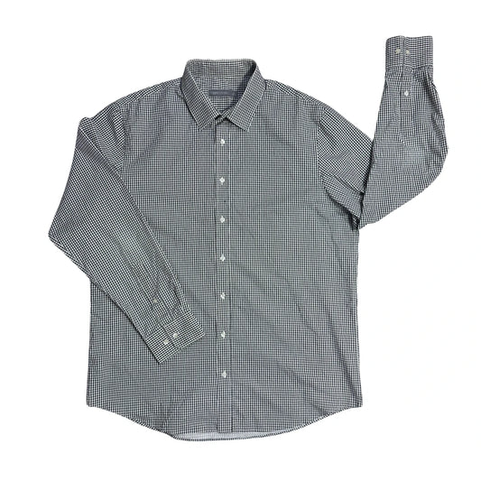 Angelo Litrico® Black Check Formal Shirt(L)